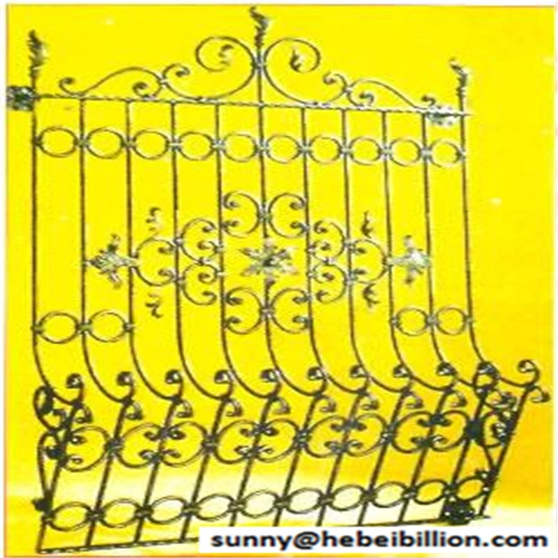 wrought iron security window exporter and manufacture