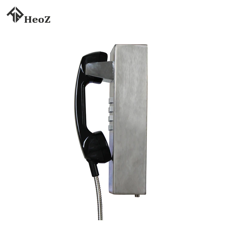 HeoZ High Quality Factory Price Analog IP POE OEM ODM Bathroom Public Phones
