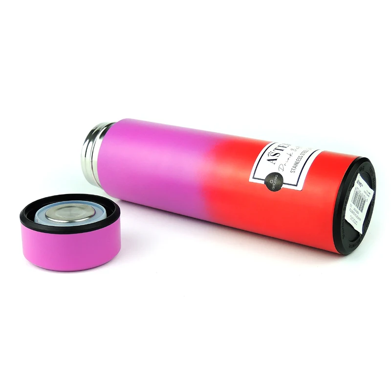 500ml LED Coffee Mug Temperature Display control Vacuum Flask Smart bottle flask Thermo Intelligent Termo DigitalPopular