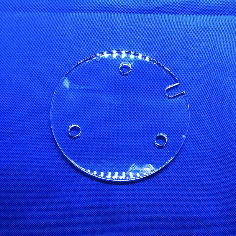 Uv Fused Silica Quartz Glass Plate S1 S2 S3 Corrosion Proof High Temperature Resistance Transparent Quartz Glass Disc