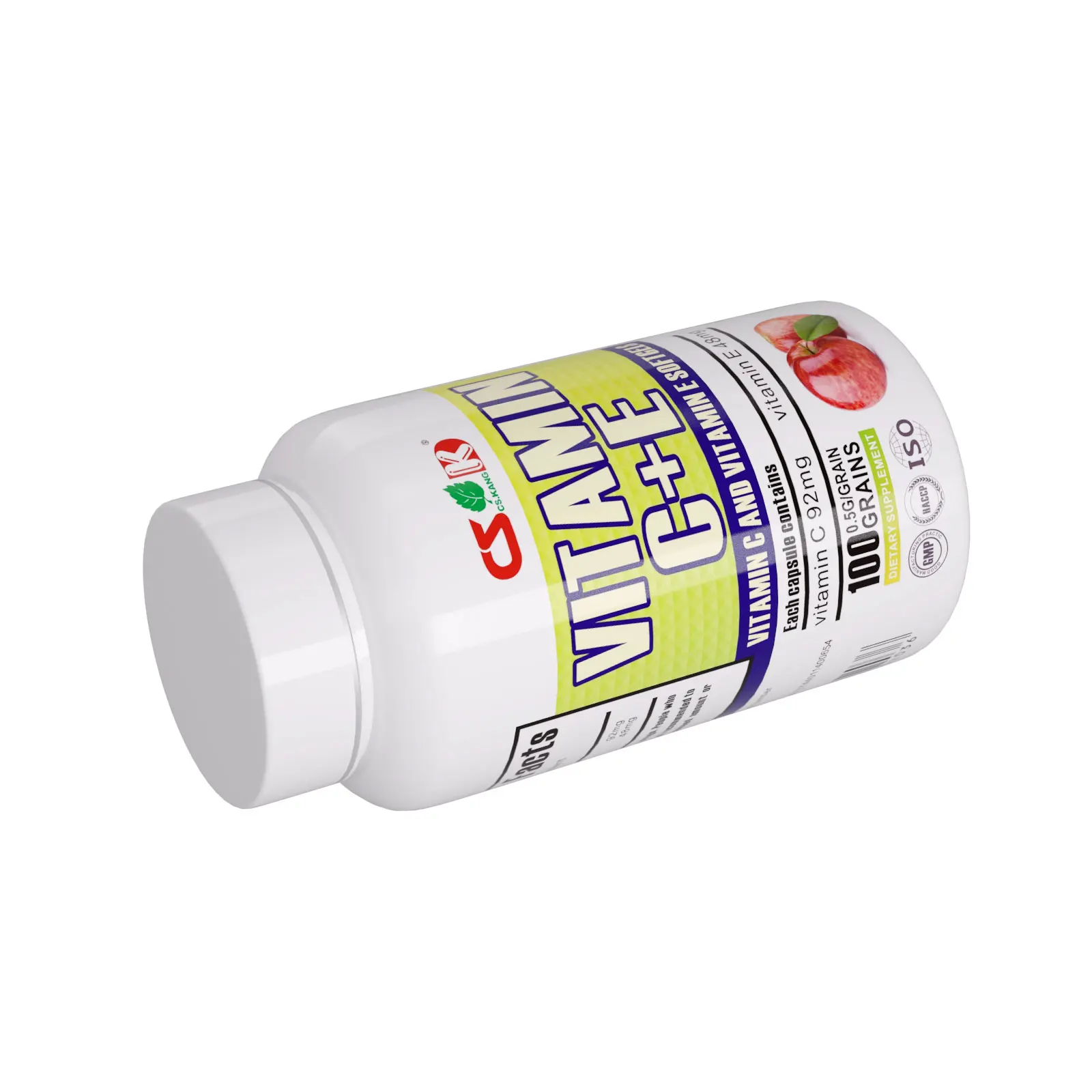 OEM/ODM nature herbal supplements oil Improve antioxidant level complex vitamin C + E soft capsules