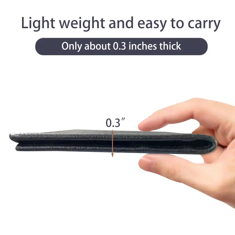 Car Registration and Insurance Holder Premium PU Leather Document Vehicle Card Protective Case for Driver's