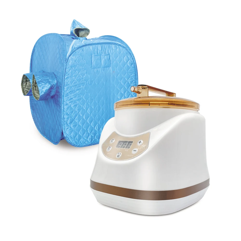 
personal indoor mini portable sauna tent home steam sauna room outdoor sauna-box electric 