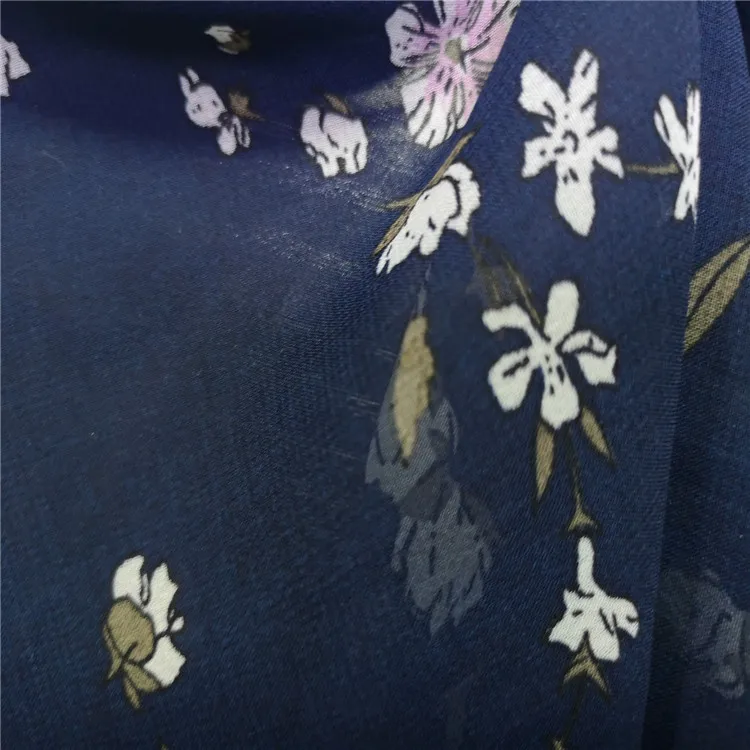 Chiffon printed fabric 100% polyester fabric polyester chiffon fabrics  for clothing