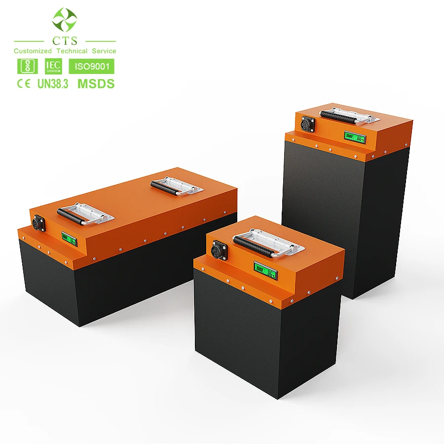 CTS  Smart Lithium Battery Enhanced Range 72V 30Ah 50Ah Exceptional Cycle Life Premium Quality