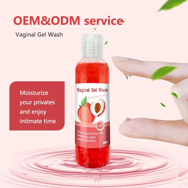 Fruit Scents Intimate Wash Natural Feminine Wash Gel PH Balance Yoni Care Feminine Vaginal Wash Gel