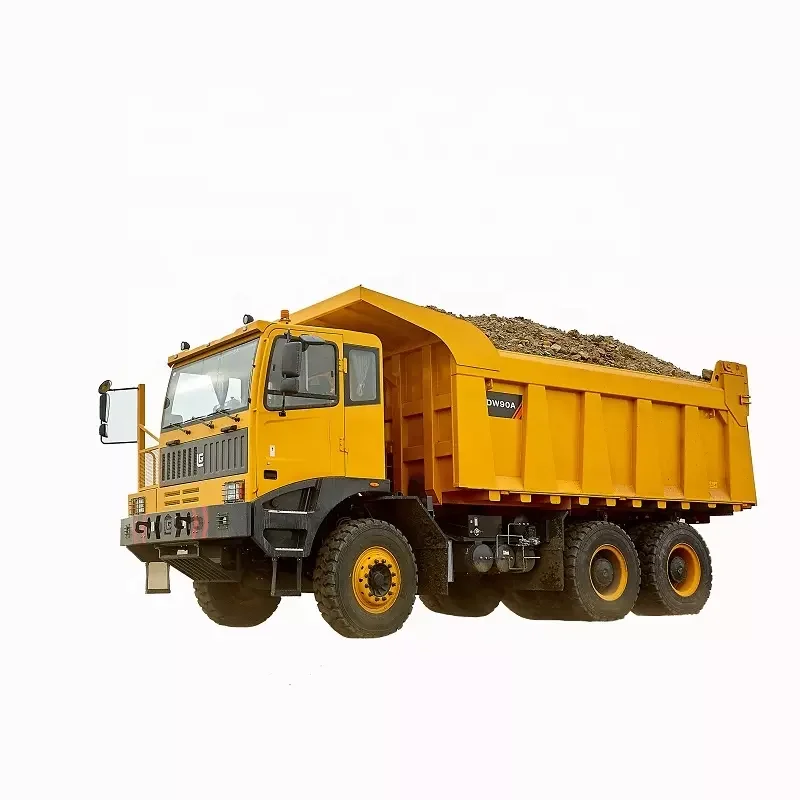Mining Dump Truck  DW90A   Double Axle  Rigid   Dump Truck for Mining Use