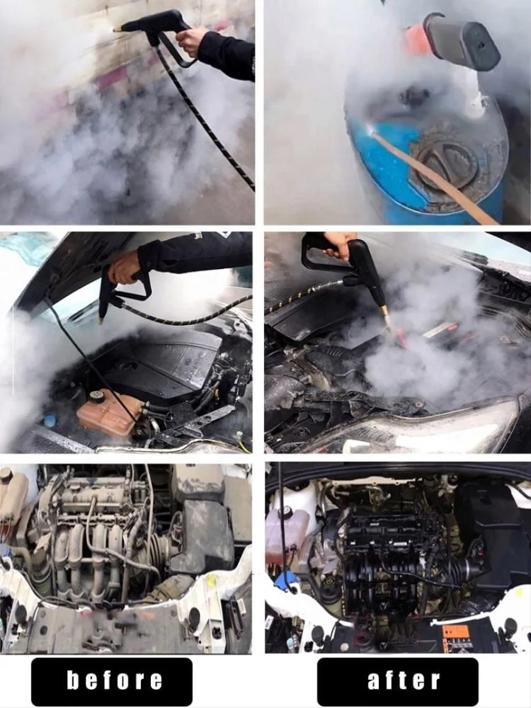 Modern Auto Wash Car Carbon Cleaning Machines steam engine steam engine