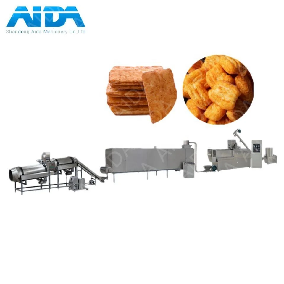 factory price rice corn chips puffing machine rice wheat corn puff snack extruder machine price