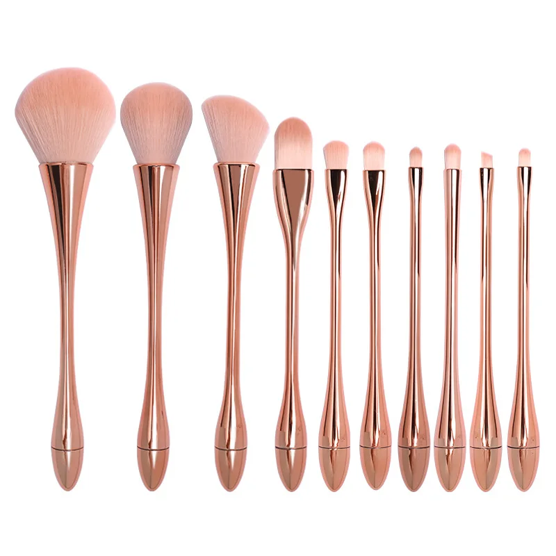 Top Seller Thin Waist Goblet Single loose Powder brush Makeup Brush Maquillaje Cosmetiquera Customization large blusher brush