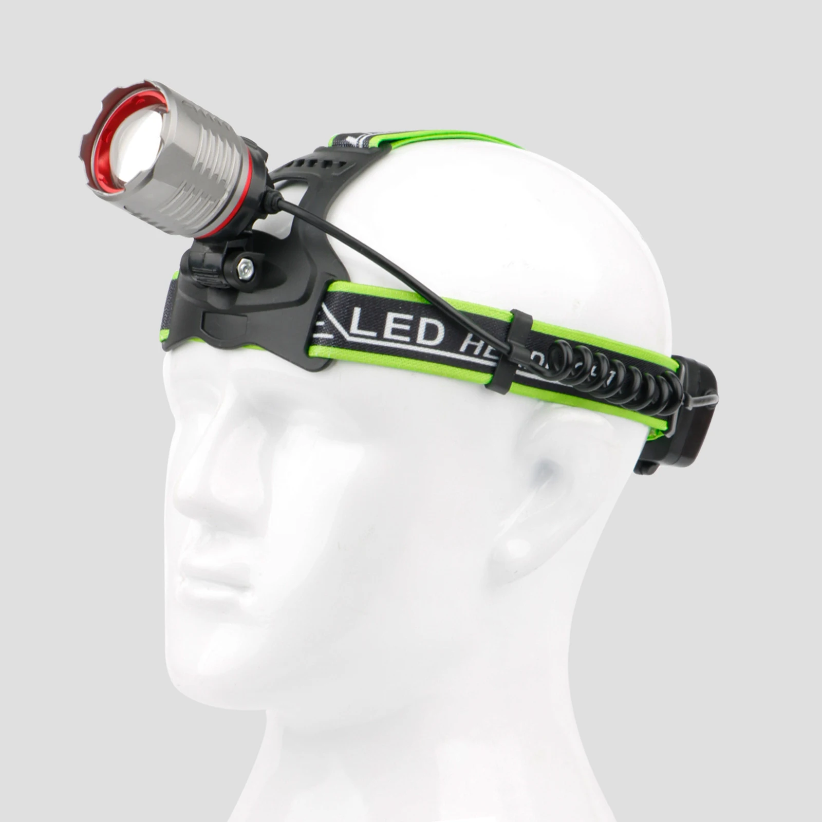 Usb Rechargeable Safety Head Lamp Outdoor Waterproof Headlamp Xhp50 Led 3000 Lm Head Lights High Power Head Torch For Camping
