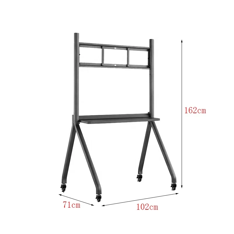 Fix Interactive Flat Panel Wall Bracket 65-86 Inch  Mount Mobile Stand for Interactive Display Customized Steel Hard Holder