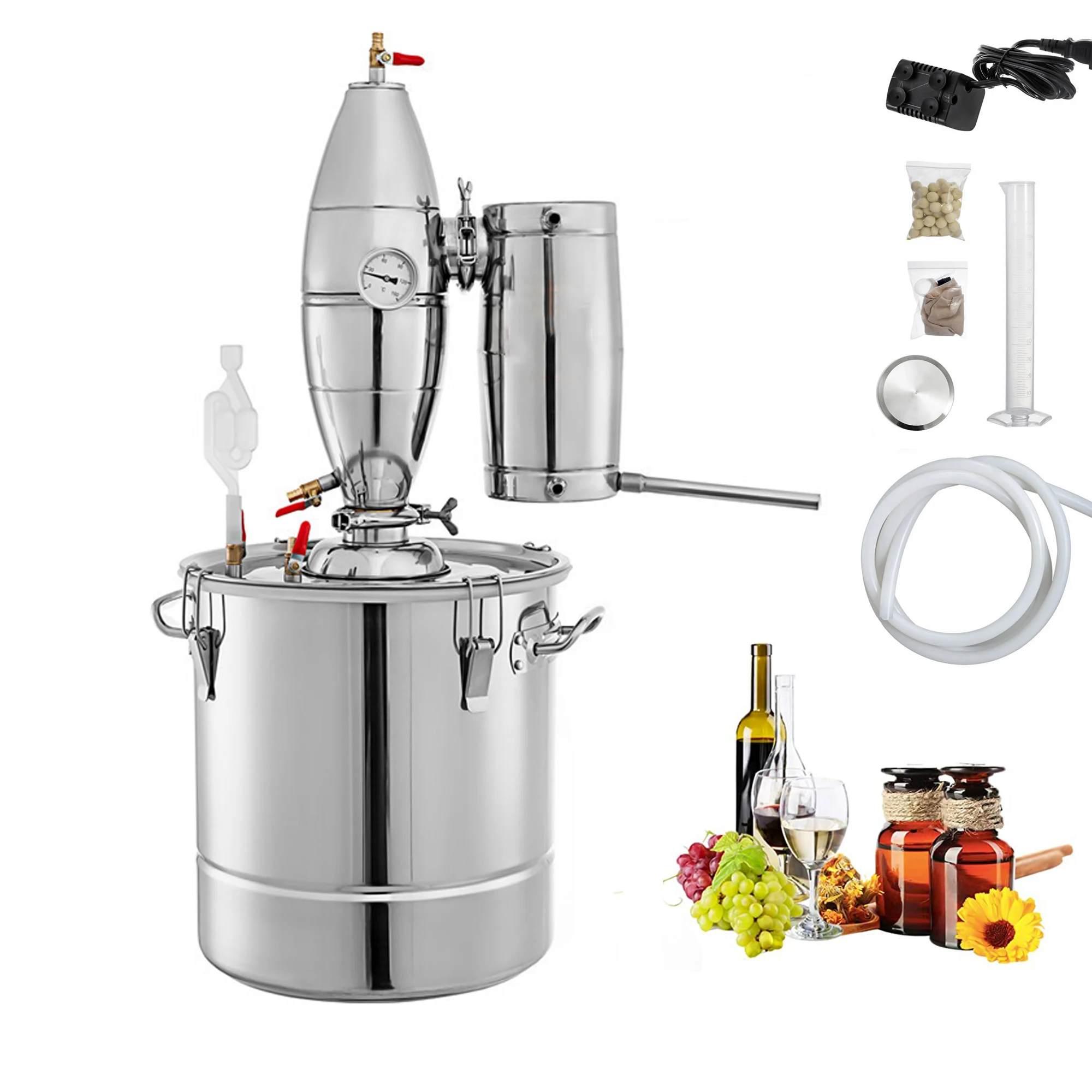20L 30L 50L 70L 100LHot sale Micro Alcohol Distiller/Wine Beer Brewery Equipment