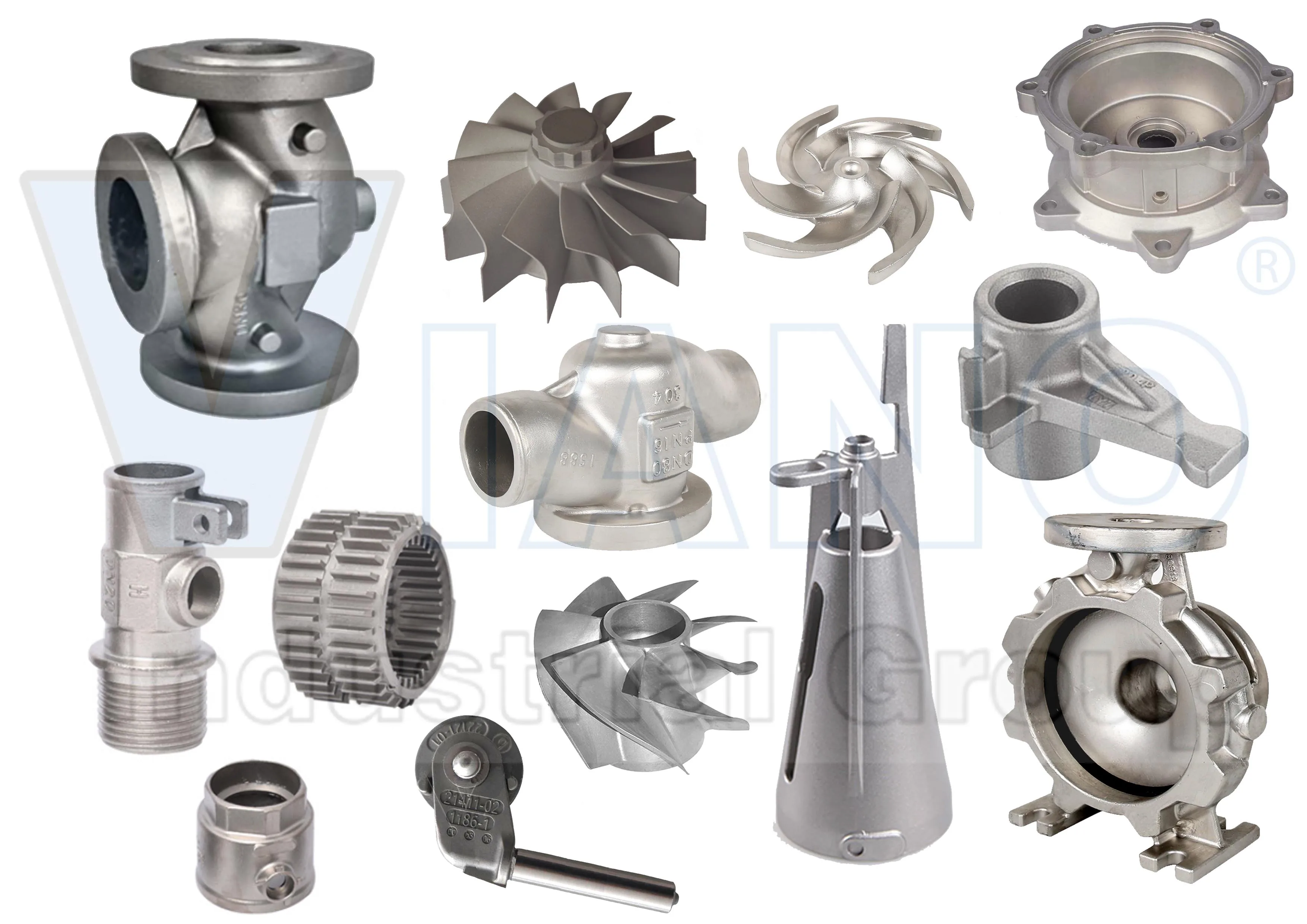 SS investment casting part