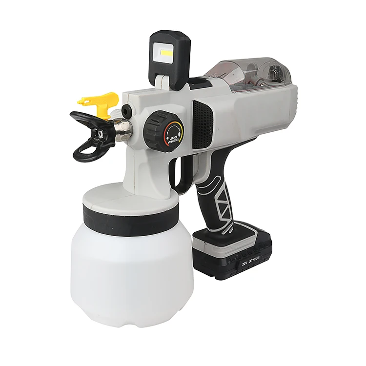 Variable Speed Paint Spray Gun Paint Sprayer Airless Spray Machine With LED And Brushless Motor