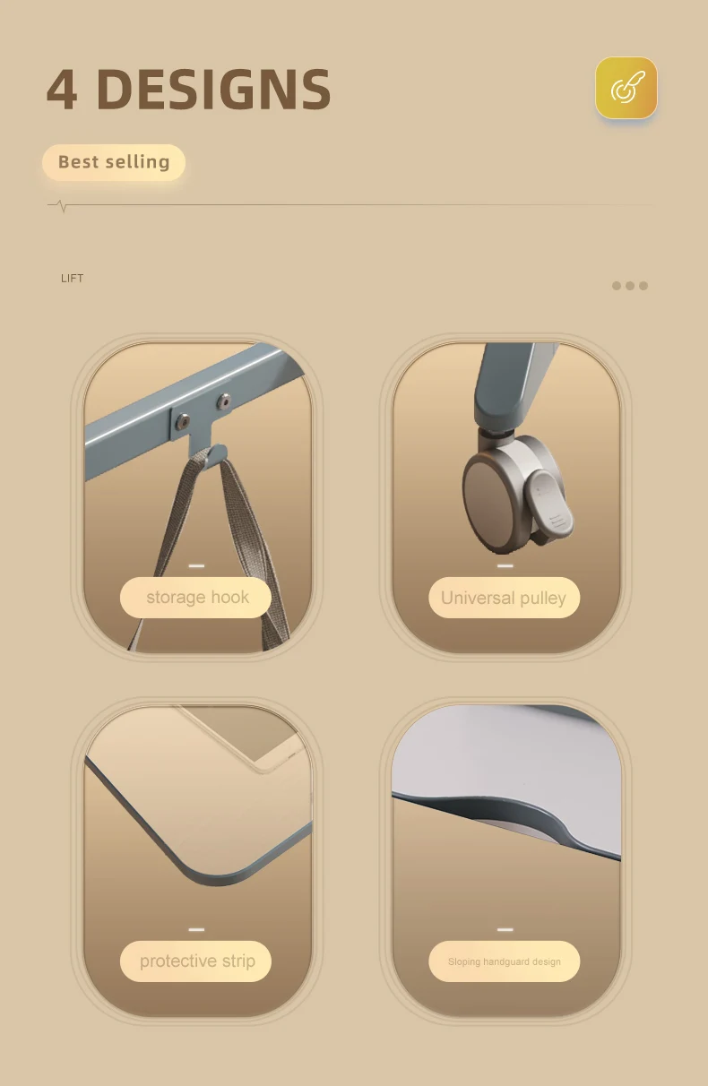 Office Computer Tables Portable Standing Lecture Table Home Height Adjustable Small Movable Pneumatic Standing Desk