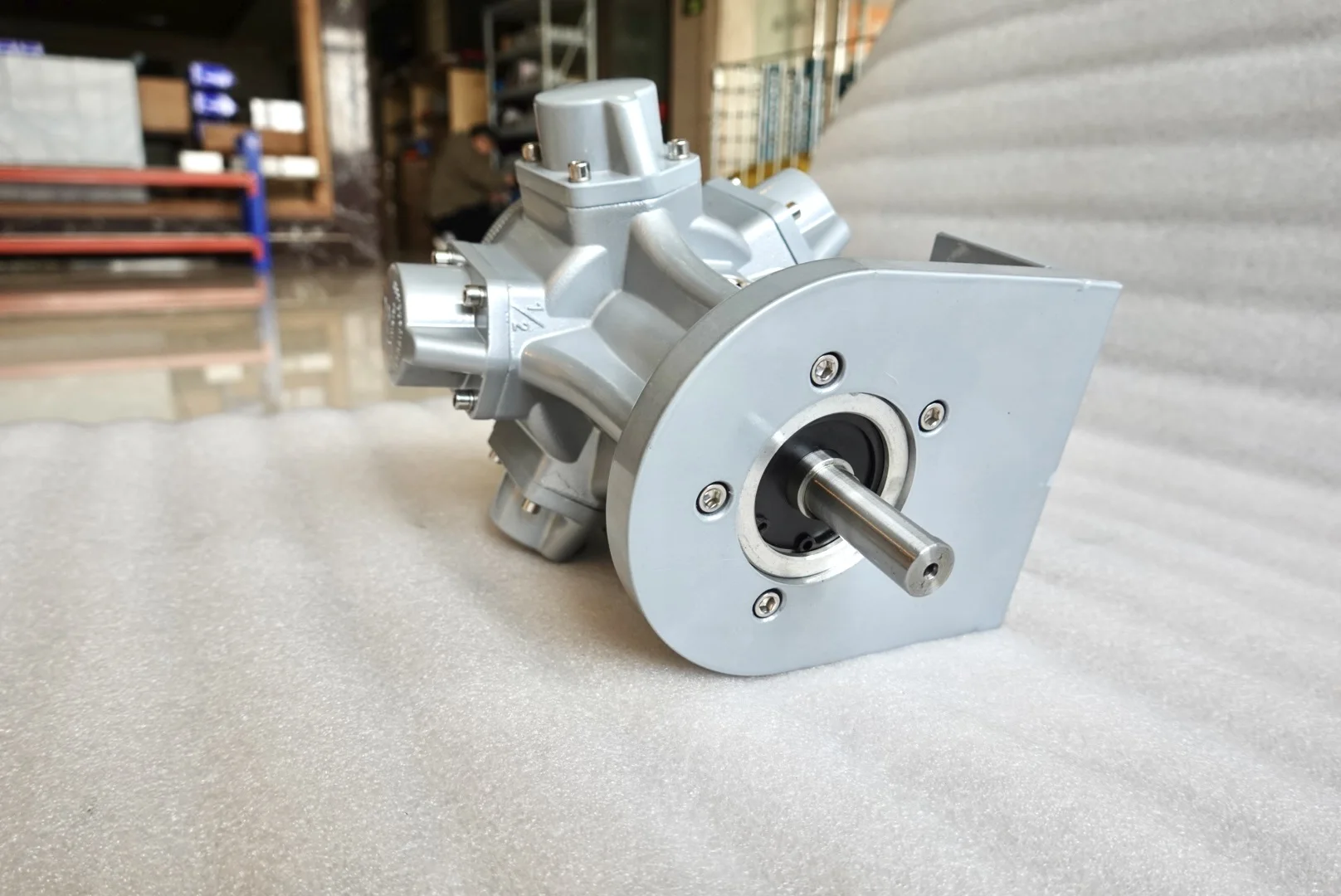 TMH-0.25-H усовершенствованный горизонтальный пневматический Воздушный Двигатель 1.95N.M 0.185KW оптимальной производительности предназначен для машин