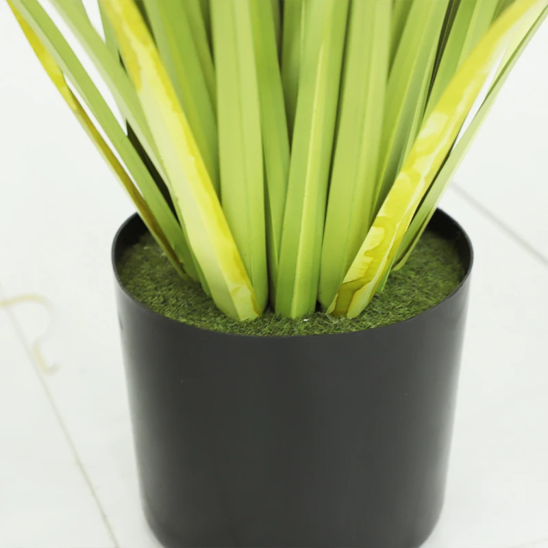 Лидер продаж декоративная искусственная пластиковая луковая трава для украшения помещений