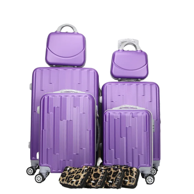 2024 Fashion Hand Pull Luggage and Travel Rolling Suitcase Trolley Set Very Cheap Factory Wholesale with Castor Wheels