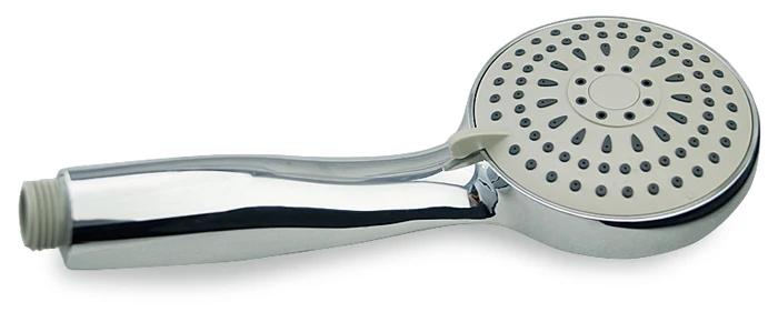 3-jet Anti Lime Hand Held Shower Head No Limescale Water Saving Massage Shower