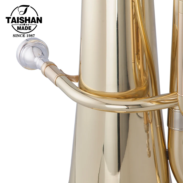 Bb Tone 3 Piston Euphonium Musical Instrument for Professionals and Students