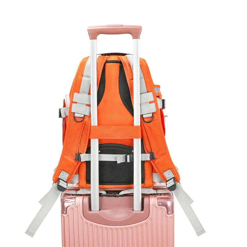 Camera Case Compatible for Mirrorless Camera with Tripod Holder for Lens Accessories Camera Backpack Bag