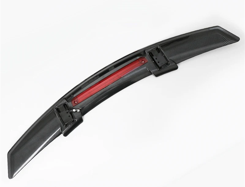 Durable Modified Sedan Electric Carbon Fiber Brake Light Car Rear Wing Spoiler For Volkswagen Jetta 2010-2022
