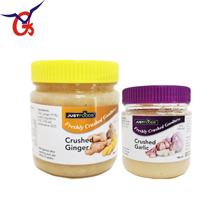 
Высококачественная Органическая измельченная/измельченная чистый имбирь чесночная паста 