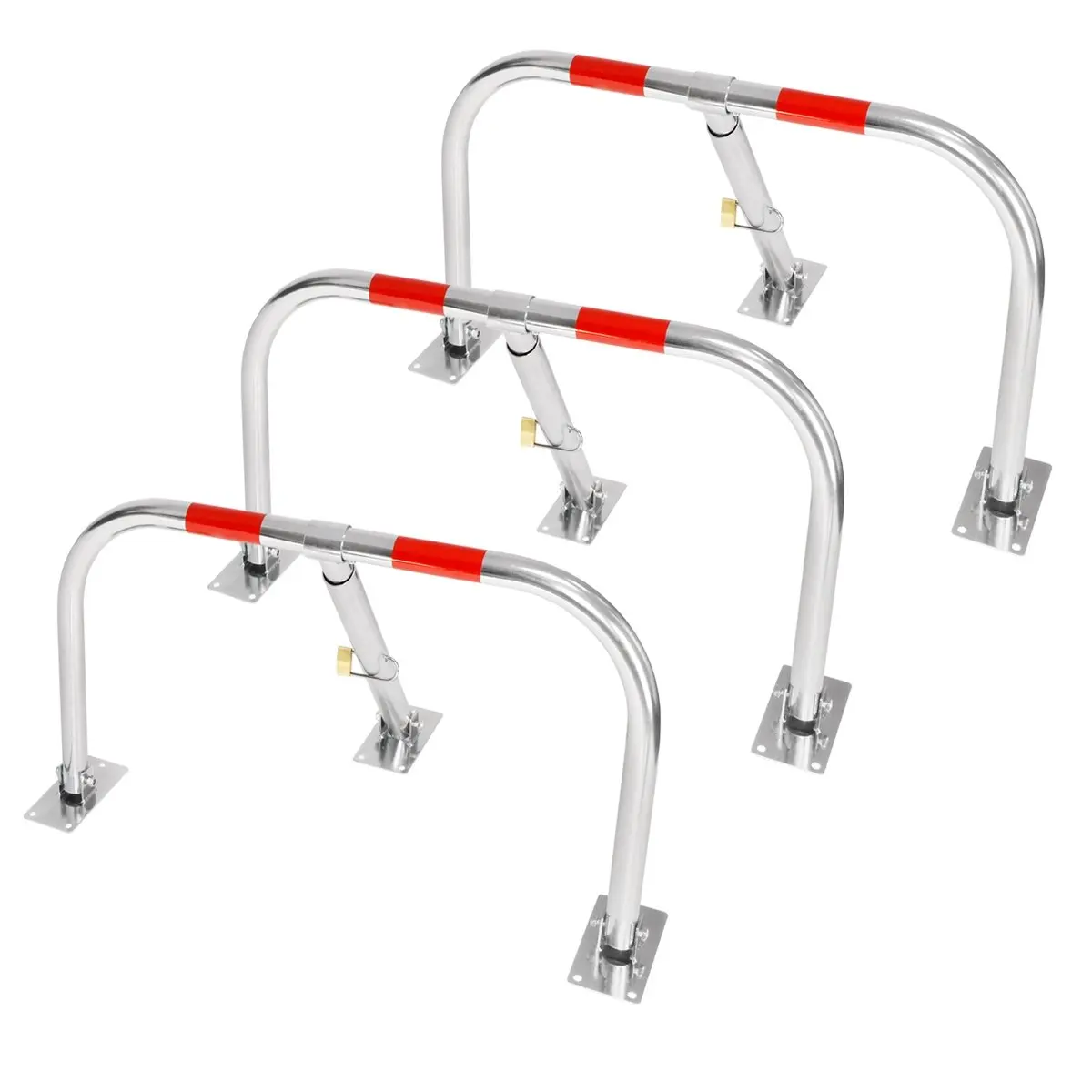 High Strength Steel Manual Parking Space Lock Car Park Barrier