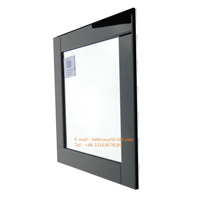 Amazing Vintage Frameless Panelled Art Deco Wall Hanging Bevelled Edge Mirror