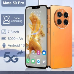Original Mate50Pro mobile phone 7.3 inch full screen global unlock 5G big screen smartphone