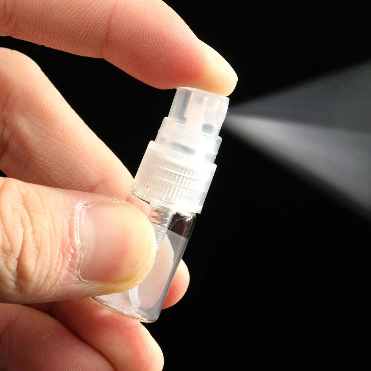 Белая Подарочная коробка для карт объемом 2 мл стеклянная бутылка духов с коробкой