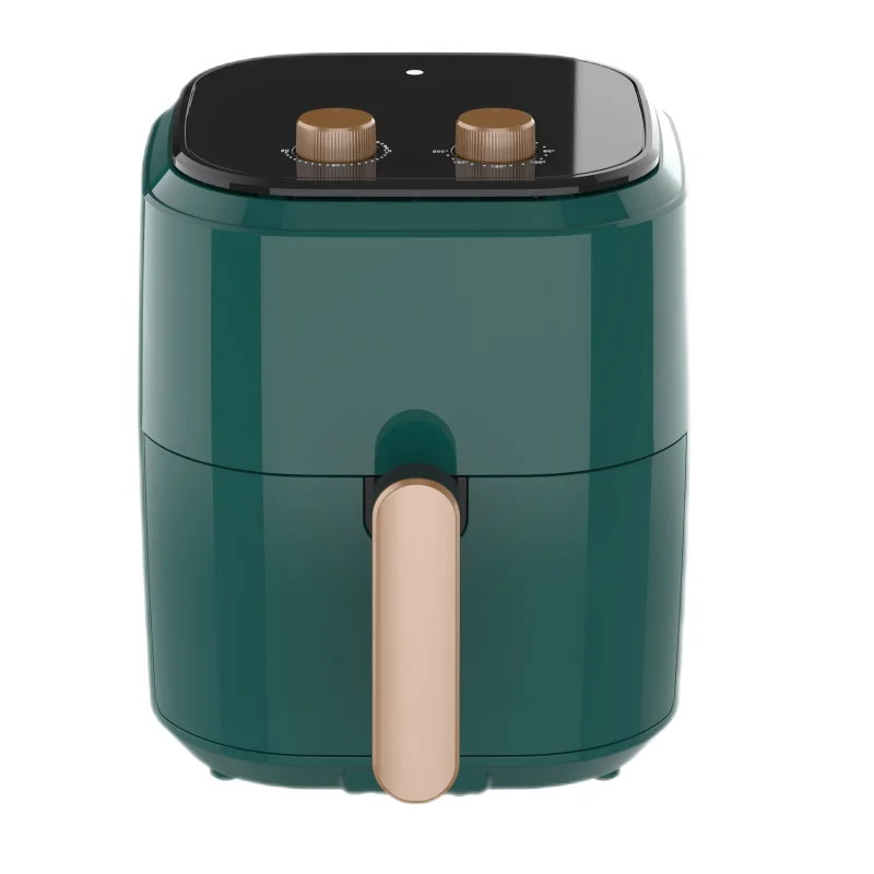 1400W LED Screen Air Fryer and Microwave Square Shape with LCD Display and Overheat Protection Paper Hot Air Fryer