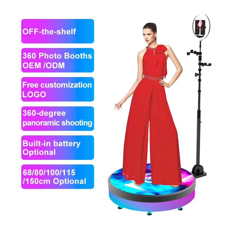 360 degree photo booth 360 photo booth surround rotating camera equipment multifunctional video camera