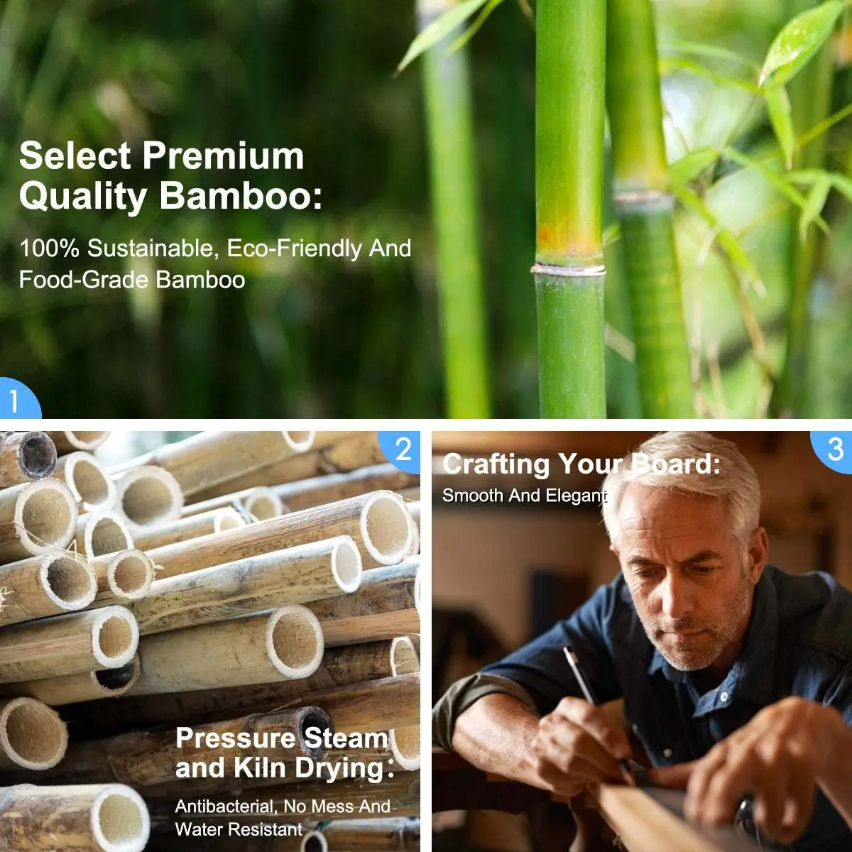 Bamboo Toilet Paper Holder Wooden Tissue Spare Organizer Vertical Bamboo Free-Standing Toilet Paper Compact Organizer