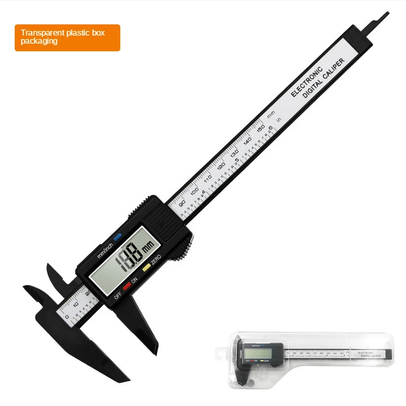 accurate measuring tools digital display caliper  stainless steel electronic vernier caliper