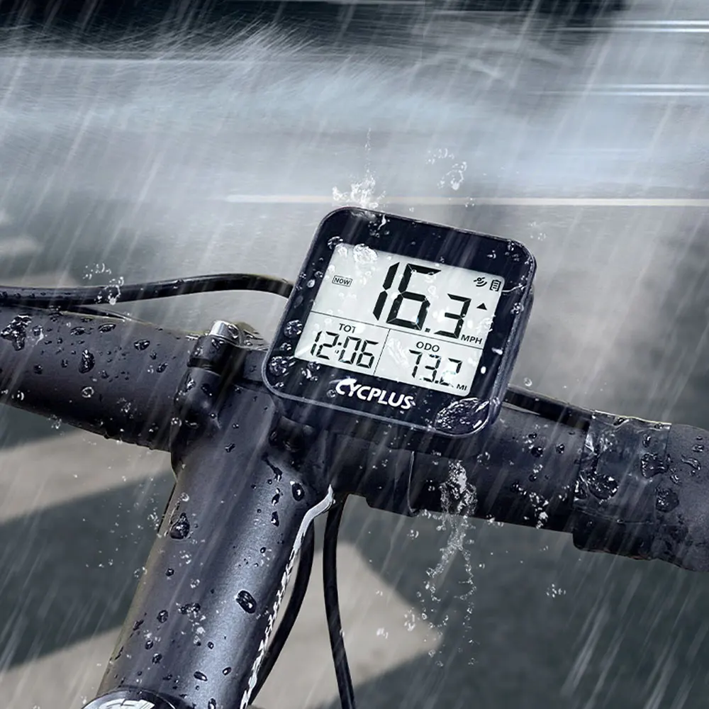 Велосипедные аксессуары CYCPLUS G1 GPS велосипедный компьютер спидометр Водонепроницаемый IPX6 беспроводной
