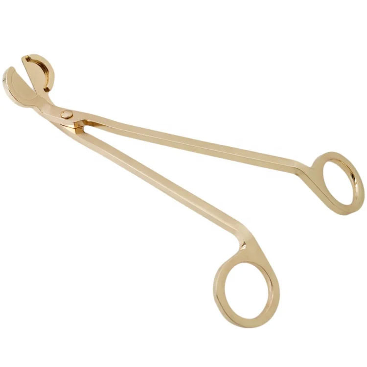 Hot sale stainless steel candle scissors wholesale candle wick trimmers
