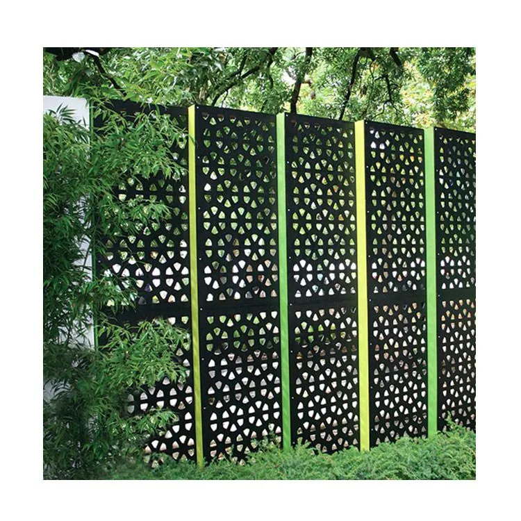 Custom Laser Cut  Metal Room Divider / Stainless Steel Decorative Panel Privacy Screen / Restaurant Partition