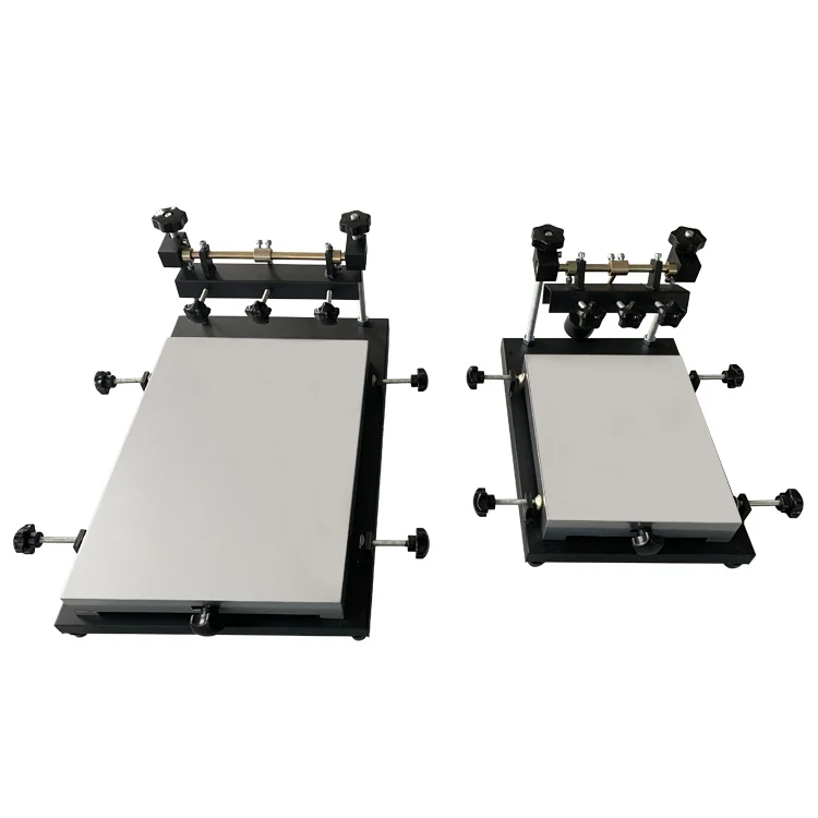 Puhui SMT печатная плата паяльная паста машина для печати трафаретов и шелка стол трафаретной