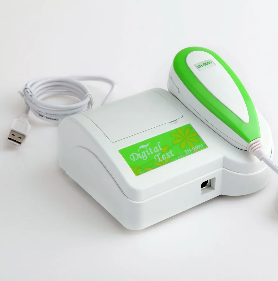 Portable 3 in 1 facial skin analyzer machine 3d oil acne pore scanner test analysis  facial skin analyzer