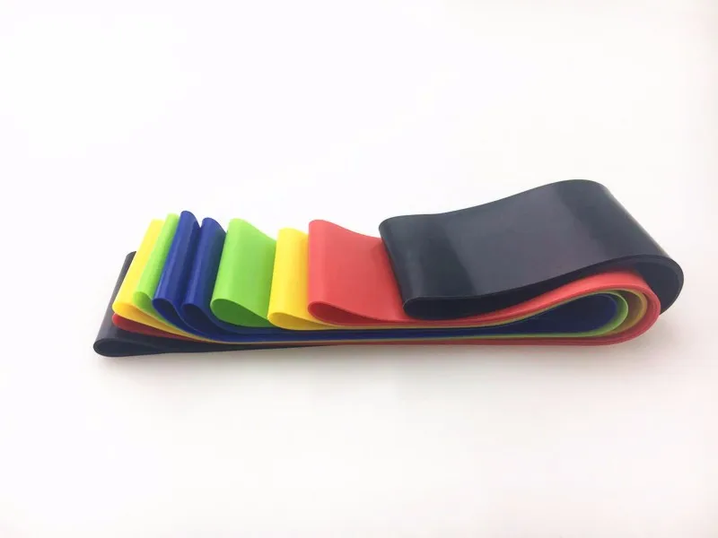 Elastic booty fitness workout Custom Logo Exercise TPE Hip Bands Resistance Bands set Loop Bands Yoga Gym for sports