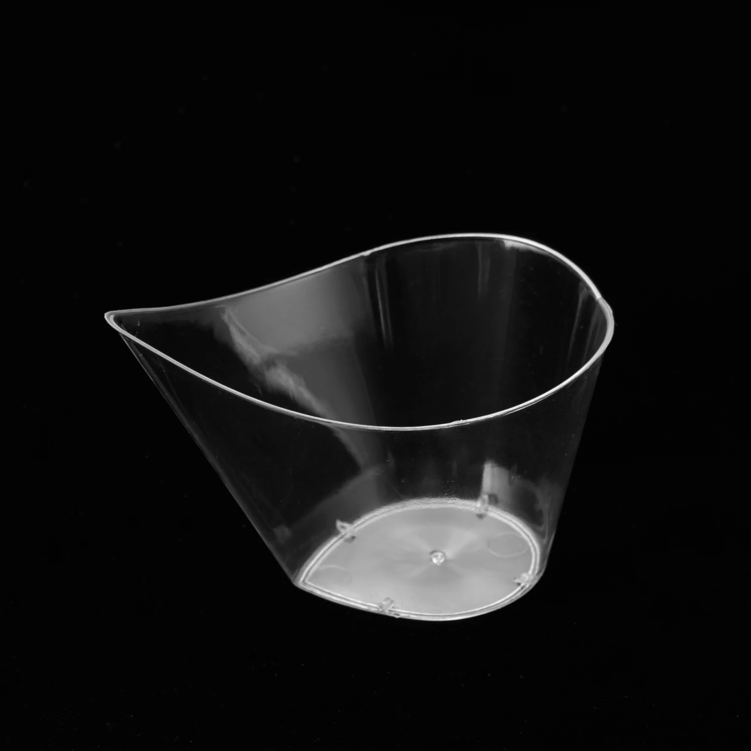 Chinese professional custom cute portion ps sundae fancy unbreakable polystyrene dessert disposable clear plastic cup