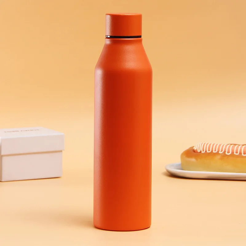 High Quality 500ml Small Mouth Sports Stainless Steel Vacuum Cup Metal Insulated Drink Bottle