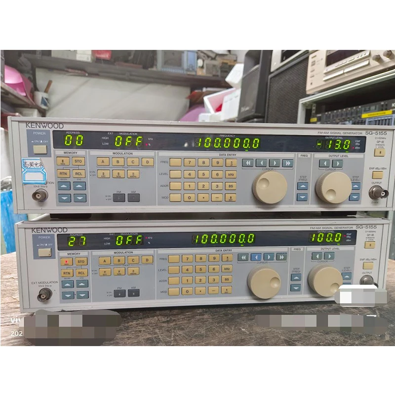 1pc KENWOOD SG-5155 FM-AM SIGNAL GENERATOR  100KHz~150MHz
