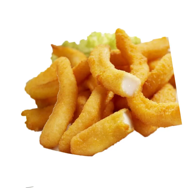 Shandong Ocean Village Food New Season Squid Cooked Strips Squid Strip Oven-baked Ready To Pan Or Air Fryer