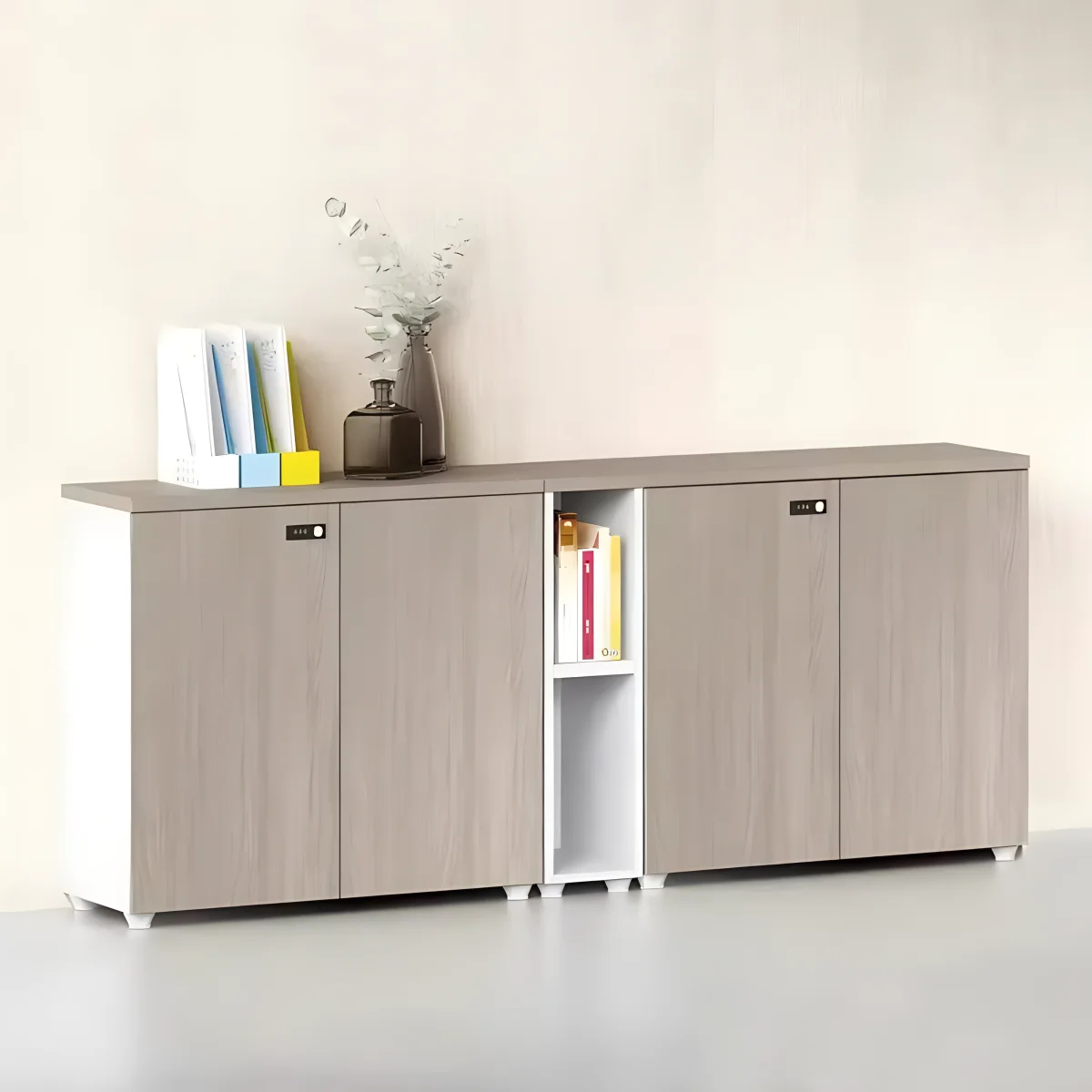 Office Flower-trough cabinet Flower rack decoration partition wall cabinet