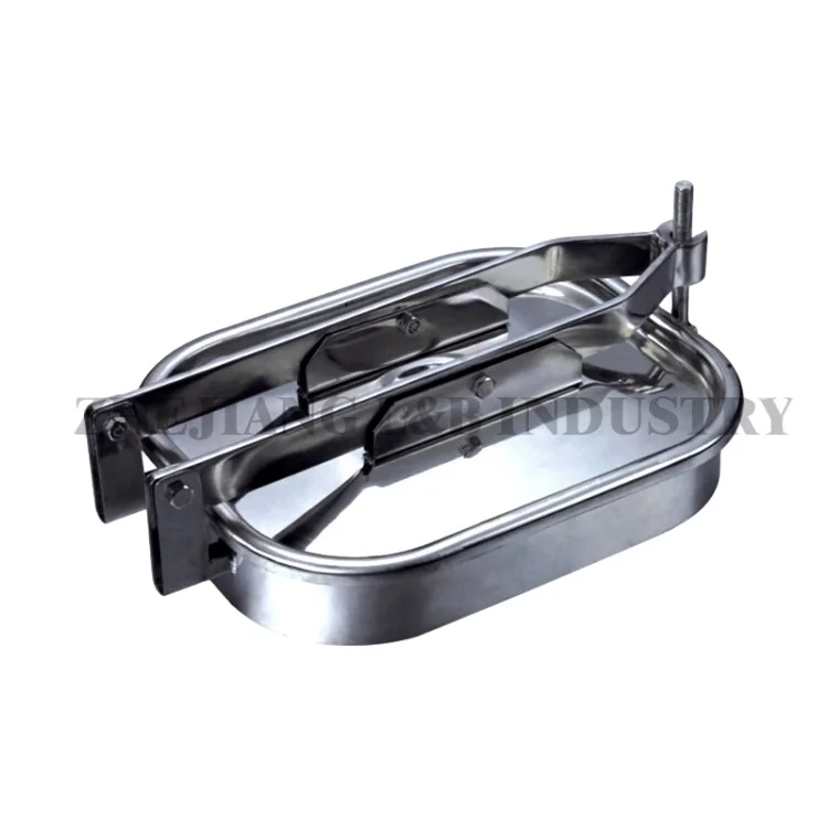 SS316 sanitary stainless steel tank hatch cover