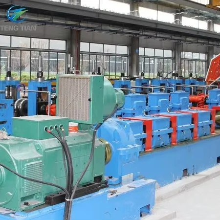 Straight Seam Pipe Production line Galvanized Steel Tube Mill Machinery for Round Square Pipe