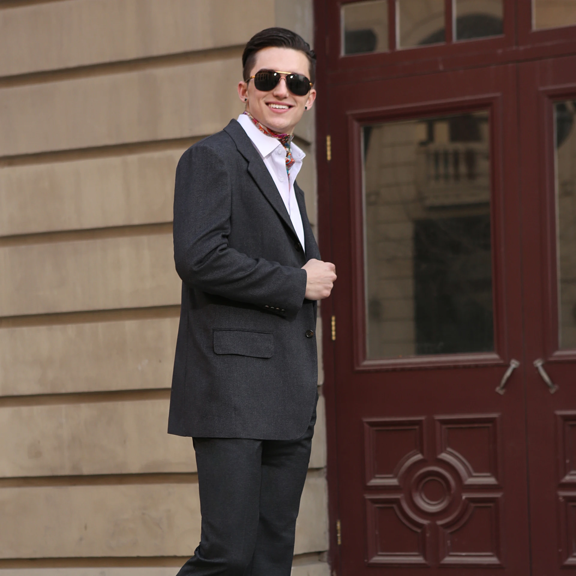 High quality custom men formal wear blazer suit slim fit business wool suits